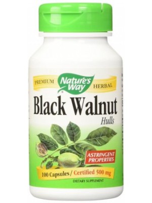 Black Walnut 500 mg. 100 capsules